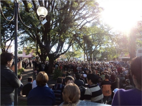 Ato em Sananduva/RS - Foto: O Nacional