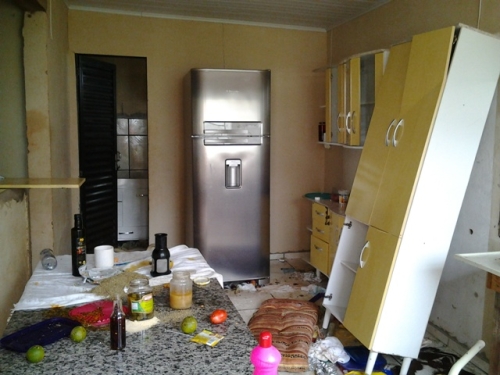 Fazenda invadida por índios no MS - 1