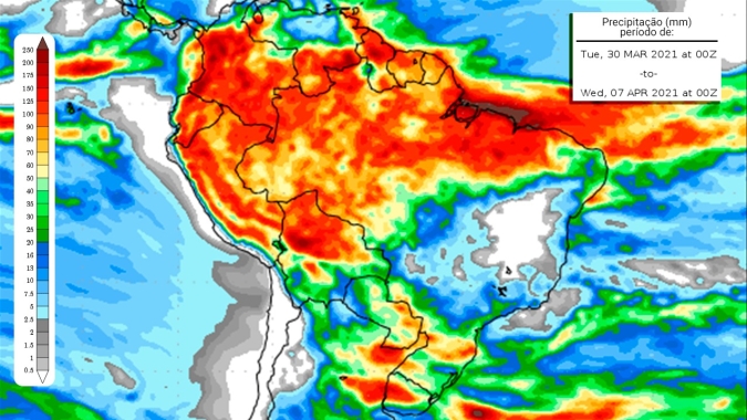 Frente fria no próximo final de semana deve romper bloqueio que está deixando o tempo seco no Centro-Leste do país