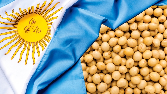 Colheita de soja na Argentina atinge 93,3% da área