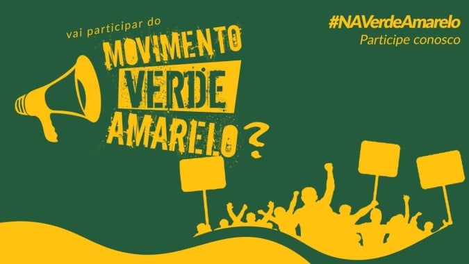 Brasil Verde e Amarelo: Caravana com 85 pessoas sai de Tangará da Serra/MT hoje com destino à Brasília