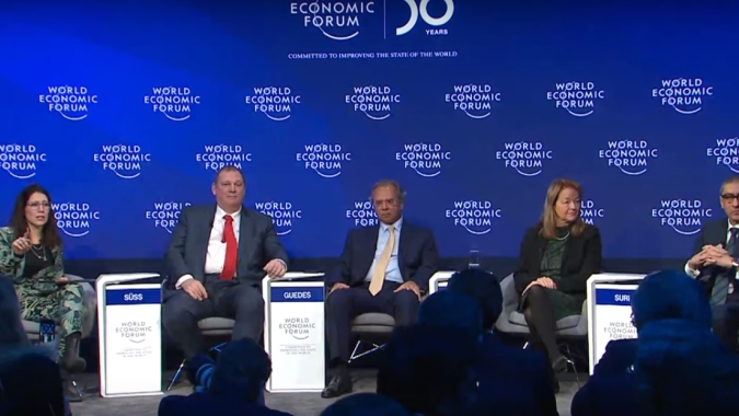 Resumo: Fórum Econômico Mundial em Davos, novo vírus chinês e missão brasileira na Índia