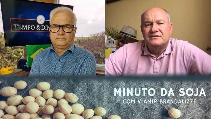 Soja em busca dos US$ 12,50 em Chicago, prevê Vlamir