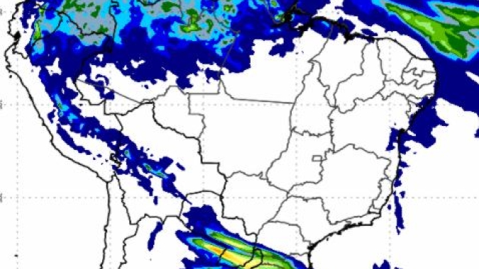 Chuvas chegam com intensidade e deixam RS em estado de alerta para tempestade e ventania