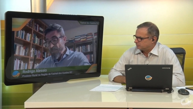 Acompanhe depoimentos de Rodrigo Alessio (SC) e Paulo Roberto Kreling (MA) em defesa da Agricultura Sustentável
