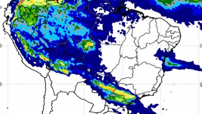 Inmet: Nova frente fria entra no Brasil nos próximos dias, com condição de chuvas também no Centro-Oeste e Sudeste