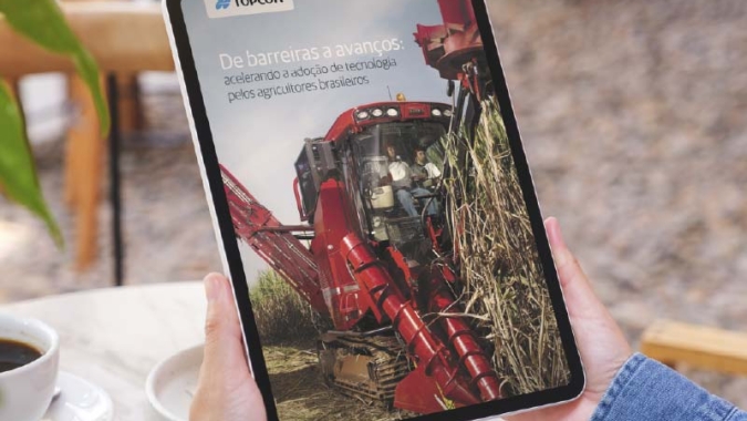 Topcon divulga relatório sobre a adoção da agricultura de precisão no Brasil