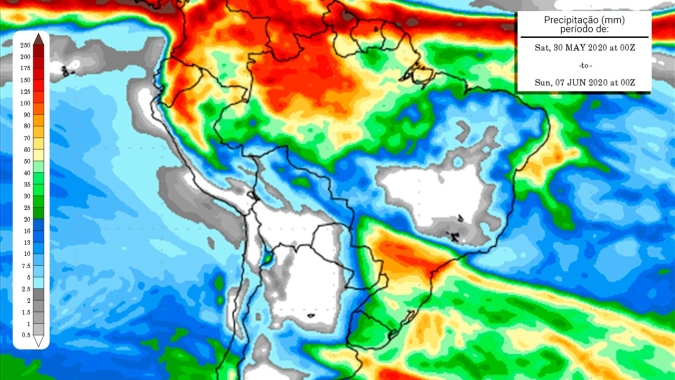 Temperaturas despencam em grande parte do país com risco de geadas no RS, PR, MG e MS