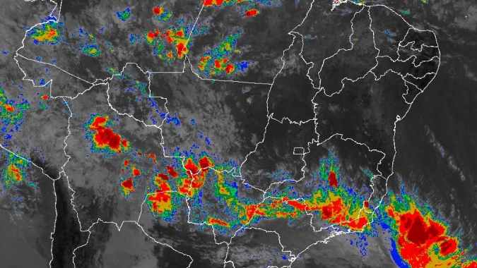 Tempo: Chuvas diminuem em São Paulo, mas volumes ficam expressivos em MG