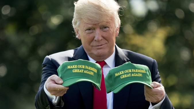 Governo Trump não tem plano de ajuda ao campo em 2019 por impacto com guerra comercial