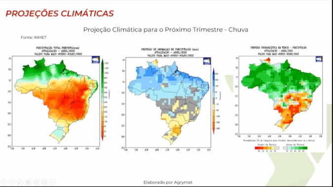 Agrymet também confirma tendência de 3º ano consecutivo com La Niña e faz alerta para o Centro-Sul do país