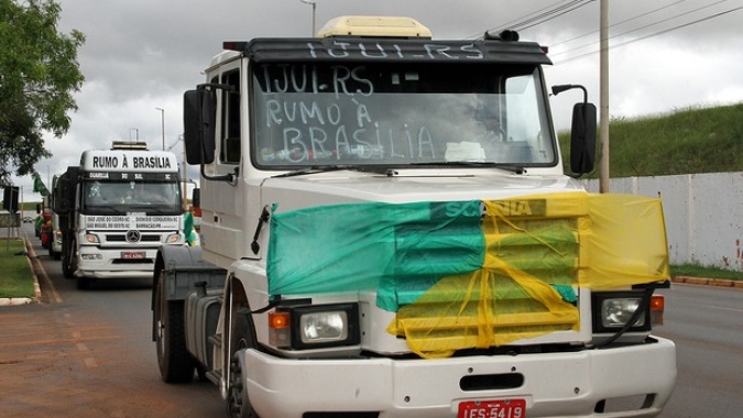 CNTA libera caminhoneiros para participar de ato do 7 de Setembro de forma individual