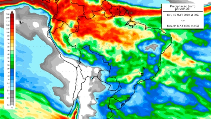 Todo sul do país pode ter novas geadas no final de semana; PR tem mais um período de estiagem previsto