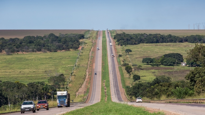 Derrubada liminar que suspendia concessão de trecho da BR-163 entre Cuiabá e Santarém