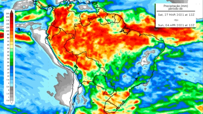 Bloqueio atmosférico + vórtice impedem atuação das frentes frias e deixam o Sudeste, parte do Centro-Oeste e Nordeste sem chuvas