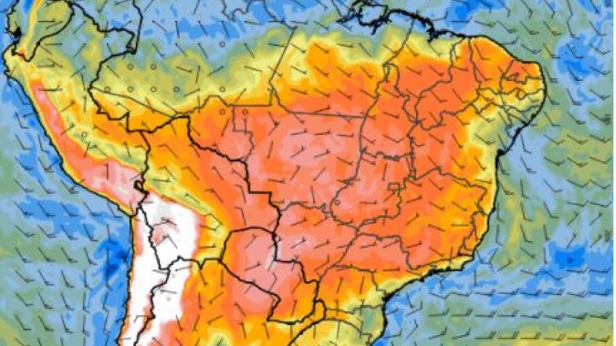 Mais um dia de alerta: Umidade do ar pode chegar a 15% no Brasil Central nesta 4ª feira