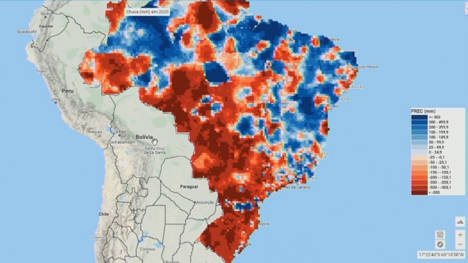 Chuvas irregulares completam um ano com consequências severas para agricultura brasileira
