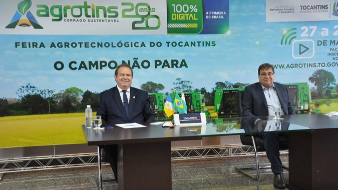 Tocantins contorna pandemia e lança feira Agrotecnológica em formato 100% digital