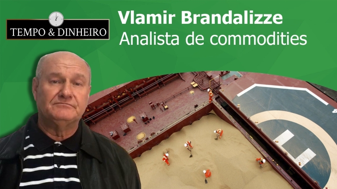 Vlamir Brandalizze: Seca alimentando Soja em Chicago