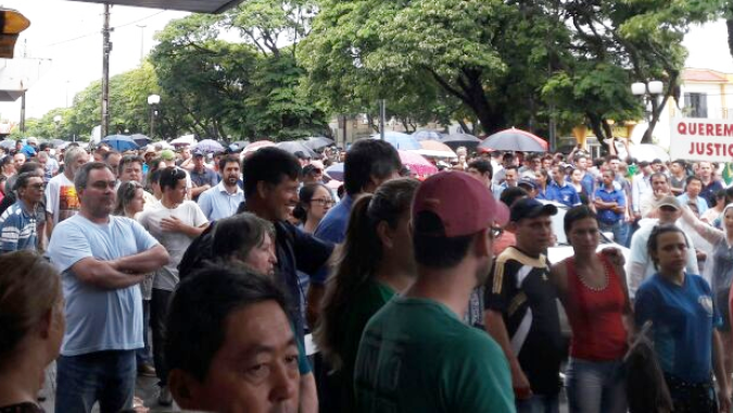 Agricultores de Guaíra/PR e região se unem em protesto contra demarcações de terras indígenas nesta 4ª feira