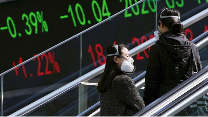 China: PIB tem queda anual de 6,8% no 1º tri