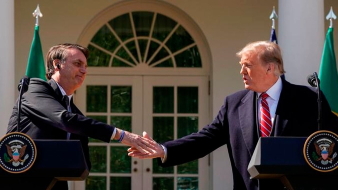 Trump confirma encontro com Bolsonaro na Flórida no sábado
