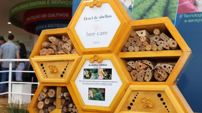 Hotel de Abelhas aumenta produtividade enquanto promove biodiversidade