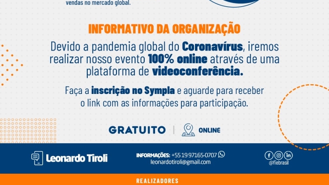 17º Fórum de Internacionalização de Empresas - Marketing Internacional e expansão de negócios no ambiente global