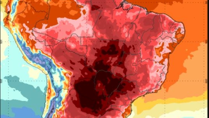 Semana seca e quente em boa parte do país: Centro-Oeste pode bater a casa dos 42ºC