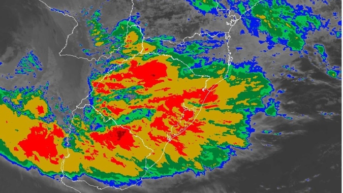 Tempo: Fim de semana tem previsão de muita chuva para região sul do país