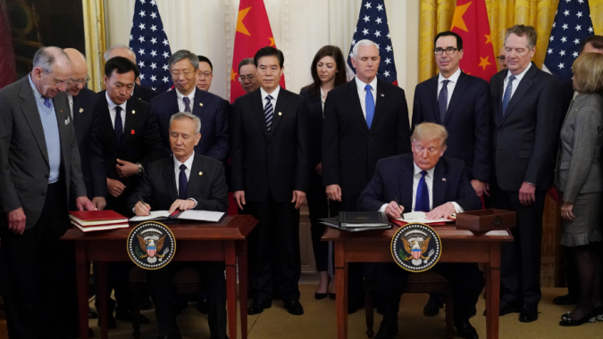 Acordo EUA-China estabelece regras para cotas tarifárias de produtos agrícolas