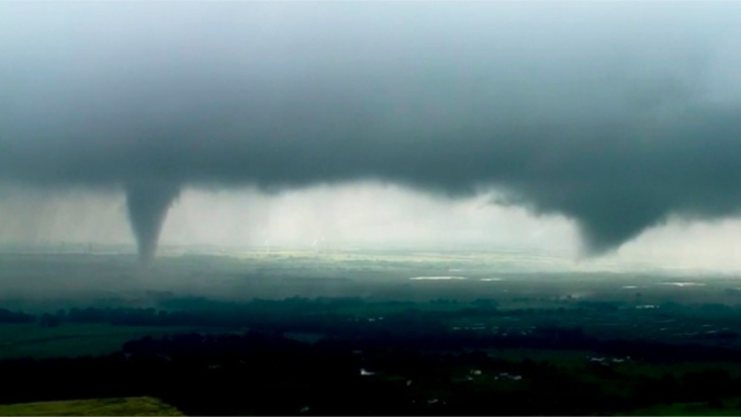 Tornados e tempestades atingem sul do Cinturão de Produção dos EUA