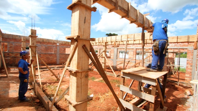 Gastos com construção nos EUA têm leve alta em junho