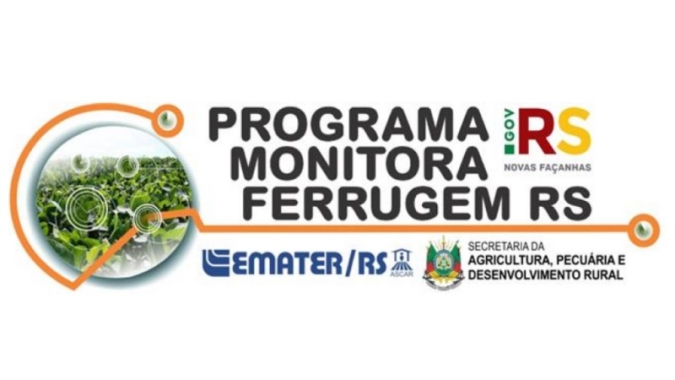 RS: Programa de monitoramento da ferrugem asiática auxilia no manejo da cultura da soja