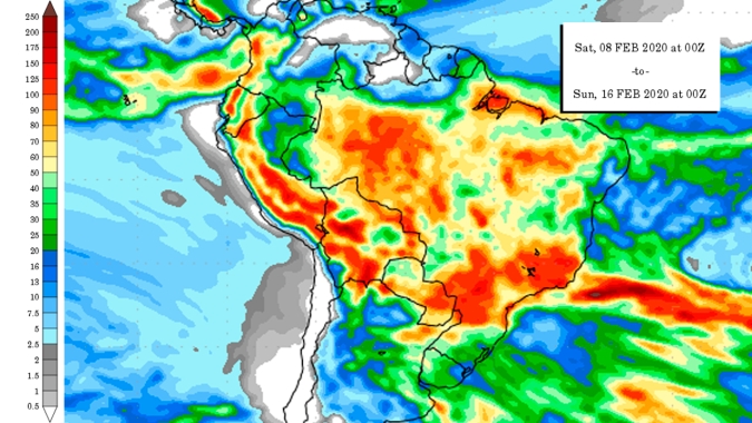 Rio Grande do Sul terá mais um período de seca; Volta a chover no Matopiba nos próximos dias