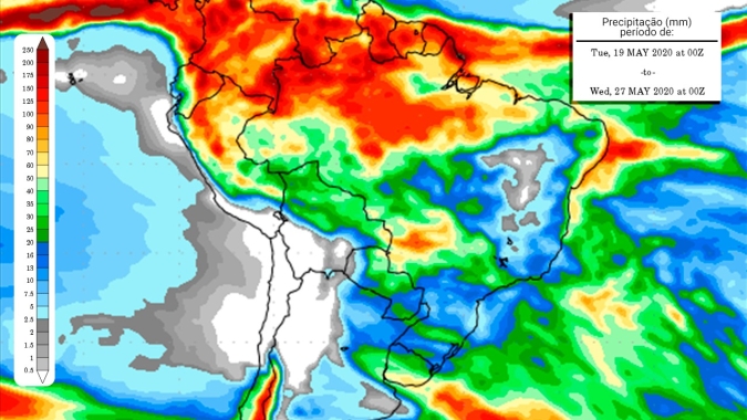 Nova frente fria já tem força no sul do país, previsão indica chuvas e novas geadas podem acontecer