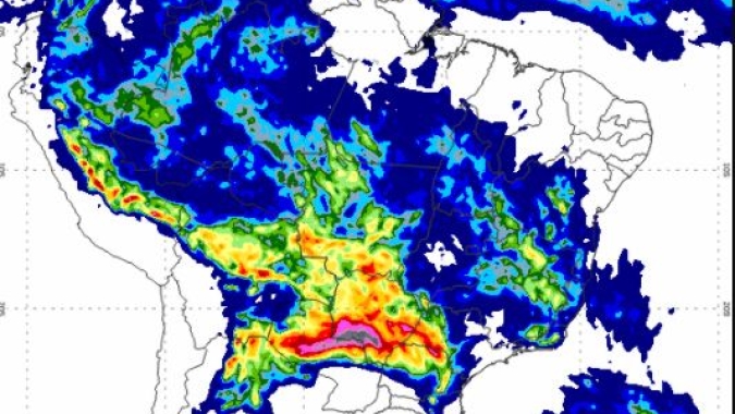 Previsão do tempo: Mato Grosso do Sul volta a ficar em alerta de chuvas fortes nesta quinta-feira