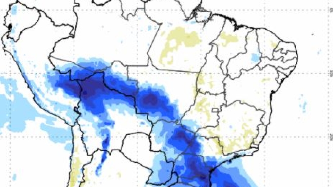 Atenção no milho safrinha: Meteorologistas alertam para geada severa e queda na temperatura em boa parte do BR
