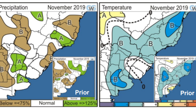 Commodity Weather Group traz previsões para verão da América do Sul ainda sem sobressaltos