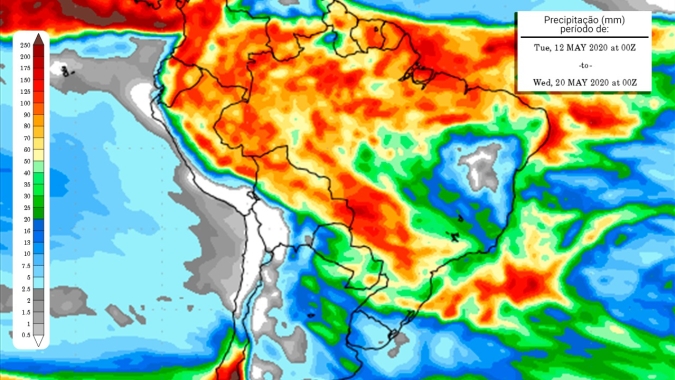 Inmet alerta para risco de geadas nas regiões sul e centro do PR e Sul do MS na quinta-feira (07)
