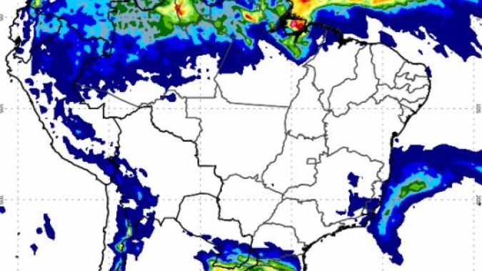 Massa de ar seco ganha intensidade e deixa Brasil Central em alerta; frente fria chega no Sul do BR