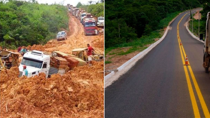 Estrada pronta e operante, nova BR-163 facilita o caminho das exportações pelo Arco Norte