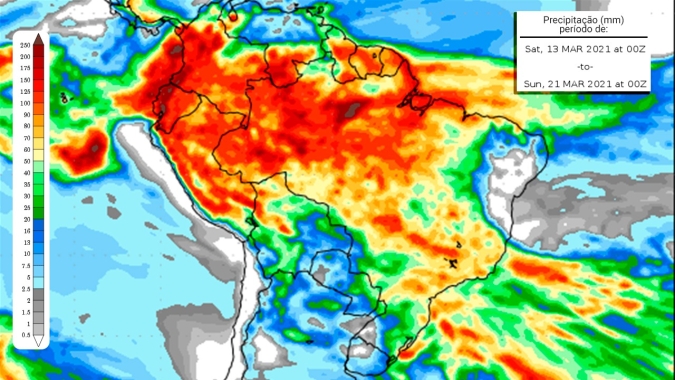 Trégua das chuvas na metade norte do país só daqui uma semana, diz Inmet