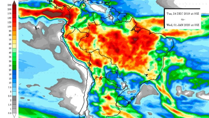 BA, PI, MA e Norte de Minas terão chuvas regulares somente na última semana de dezembro, após rompimento de bloqueio atmosférico