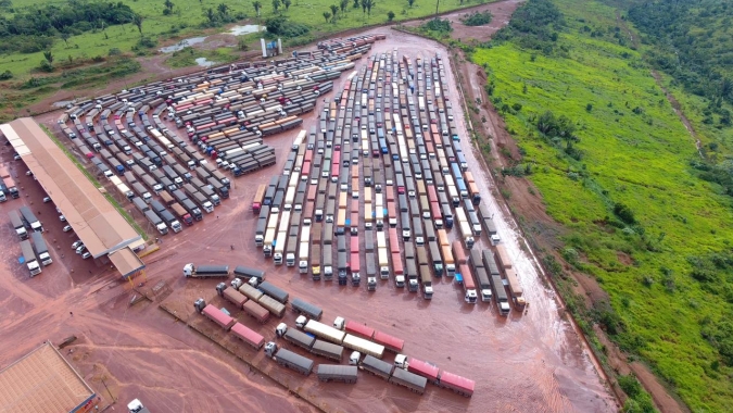 Acesso ao Porto de Miritituba segue complicado após chuvas; caminhoneiro morre em acidente
