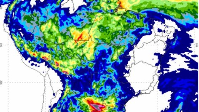 Previsão: Inmet emite alerta laranja para tempestade para todo o Sul do Brasil nesta 4ª