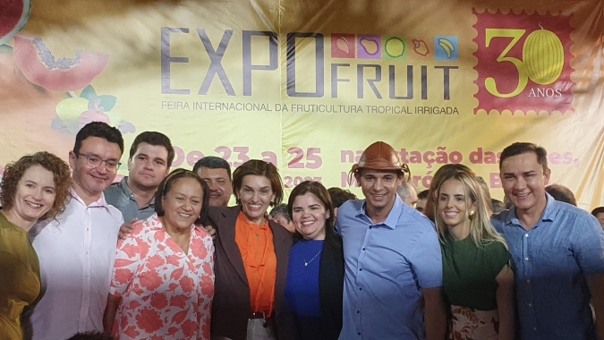 Com presença da governadora do RN, Mossoró abre a 30ª edição de Expofruit e comemora Selo de Identificação Geográfica