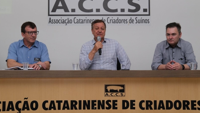 Evento na ACCS reúne mais de 90 suinocultores