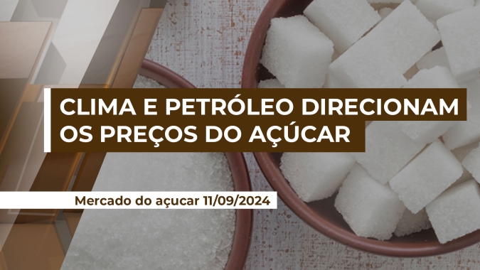 Mercado do açúcar acompanha alta do petróleo e volta a se aproximar de 19 cents por libra-peso