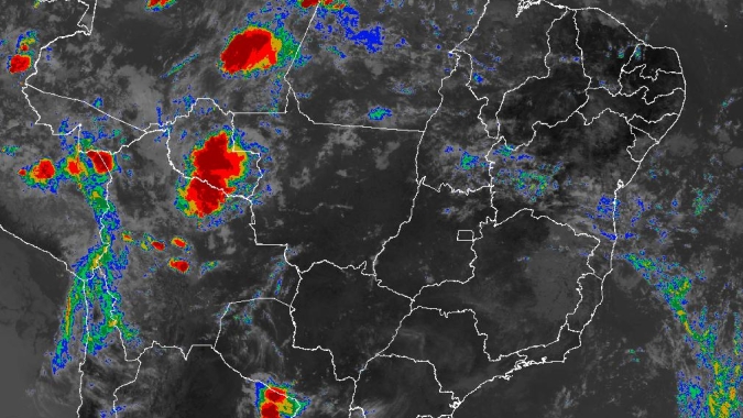 Final de semana com chuvas no Matopiba e tempo seco no Rio Grande do Sul